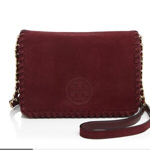 Tory Burch Marion Suede Bag